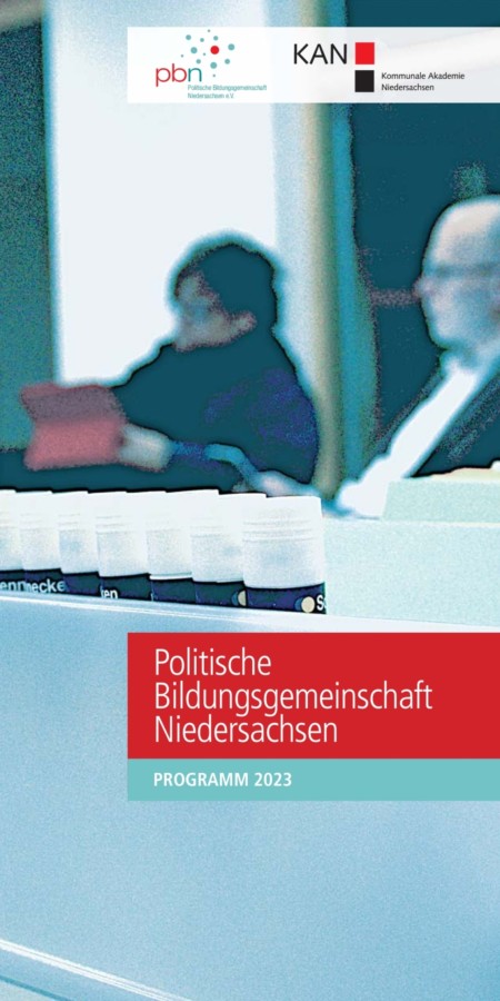 Cover des PBN Bildungsprogramms 2023.
